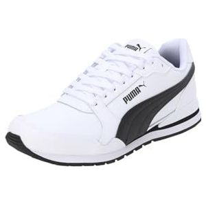 PUMA St Runner V3 L Sneaker uniseks-volwassene, PUMA WHITE-PUMA BLACK, 37 EU