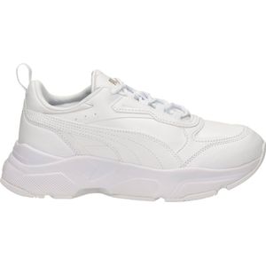 PUMA Cassia SL Sneakers voor dames, wit, Team Goud, 4 UK, wit, 37 EU