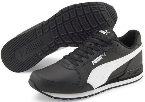 PUMA St Runner V3 L uniseks-volwassene Sneaker ,PUMA BLACK-PUMA WHITE,44 EU