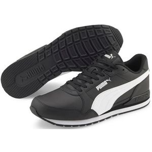 PUMA St Runner V3 L Sneaker uniseks-volwassene, PUMA BLACK-PUMA WHITE, 45 EU