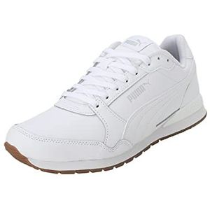 PUMA St Runner V3 L Sneaker uniseks-volwassene, PUMA WHITE-PUMA WHITE-GUM, 40.5 EU