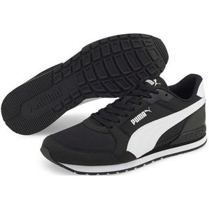 PUMA ST Runner v3 Mesh, Scarpe da Ginnastica Unisex-volwassene, zwart wit, 37 EU