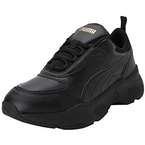 PUMA Cassia SL Dames Sneakers - Black/TeamGold - Maat 39