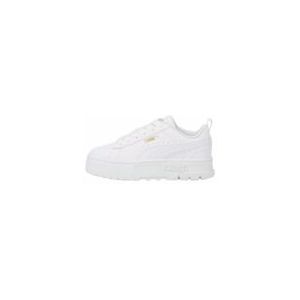 Puma Kids Mayze Lth PS PUMA White PUMA Team Gold-Schoenmaat 28