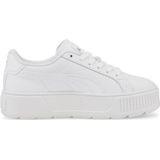 PUMA Karmen L Dames Sneakers - PUMA White-Dewdrop-PUMA Silver - Maat 40.5