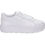 PUMA Karmen L Dames Sneakers - PUMA White-Dewdrop-PUMA Silver - Maat 40.5