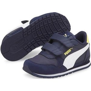 Puma ST Runner sneakers donkerblauw/geel/wit