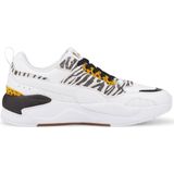 PUMA X-Ray Safari Sneakers - White/Saffron/Mineral Yellow/Black - Leer/Mesh/Imitatieleer