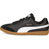 PUMA - KING 21 IT - Voetbalschoenen - Zwart - Leer - Voor Indoor Training
