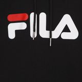 Fila - Lightweight Hoodie - Heren - Zwart - Katoen