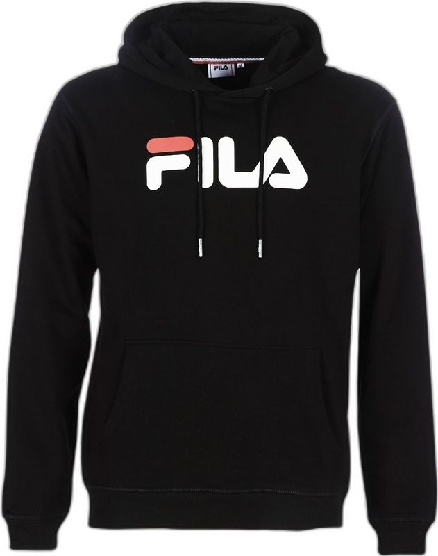 Fila - Lightweight Hoodie - Heren - Zwart - Katoen
