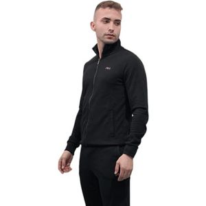 FILA Sevilla sweatjack voor heren, zwart, XS