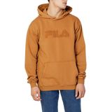 Fila - Bischkek - Hooded Sweatshirt - Bruin - Bedrukt
