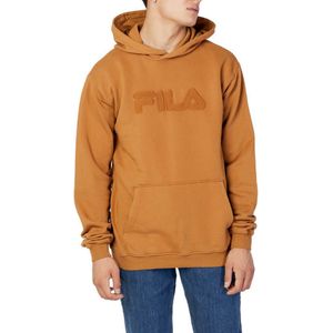 Fila - Bischkek - Hooded Sweatshirt - Bruin - Bedrukt