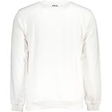 Sweatshirt Van Geborsteld Katoen Met Ronde Hals En Logoprint
