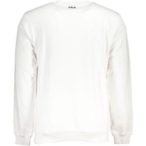 Sweatshirt Van Geborsteld Katoen Met Ronde Hals En Logoprint