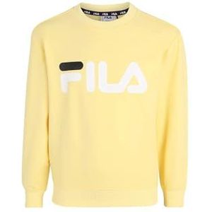 FILA Unisex kinderen Babina Greda Classic Logo Crew Sweatshirt, geel (pale banana), 98-104
