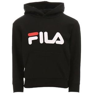 FILA Uniseks Bajone Classic Logo Hoody voor kinderen, zwart, 86-92