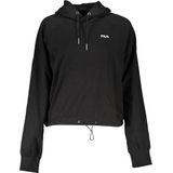 Cropped Hoodie - Zwart - Sweater