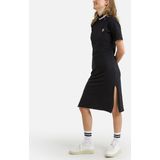 Bialowiez - T-shirt Jurk - Zwart - Katoen