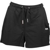 FILA Dames Brandenburg High Waist Shorts, Black, S, zwart, S