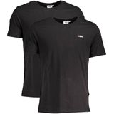 Fila - Brod - T-shirts - Kleur - 100% Katoen - Dubbelpak