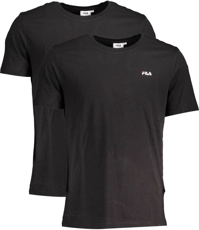 Fila - Brod - T-shirts - Kleur - 100% Katoen - Dubbelpak