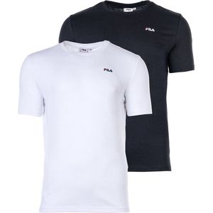 Fila Brod tee 2 pack - black bright white