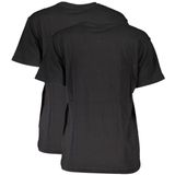 Zwarte katoenen tops en T-shirt