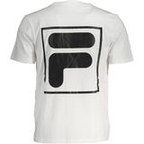 Fila - Prismatic Print - T-shirt - Wit - Katoen