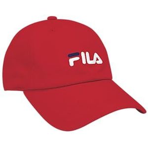 FILA Unisex BANGIL honkbalpet, True Red, One Size, true red, Eén maat