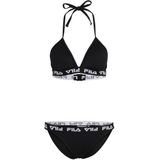 FILA Sportbikini 'SPLIT'  zwart / wit