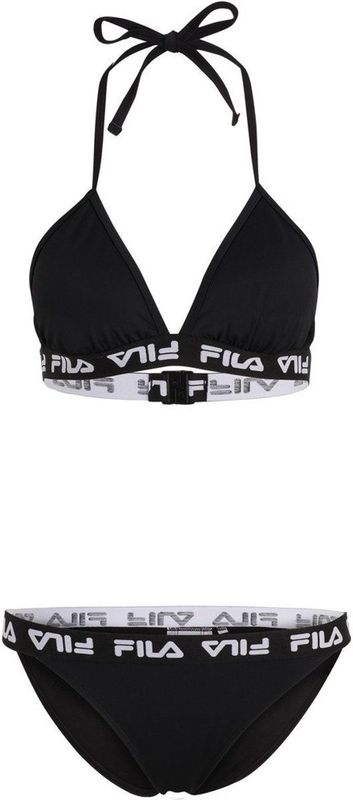 FILA Sportbikini 'SPLIT'  zwart / wit
