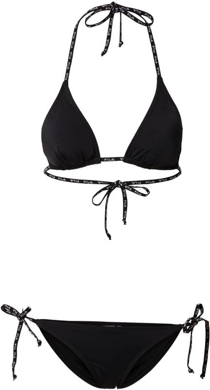FILA - SIBU - Triangelbikini - Zwart - Verwijderbare Padding - Brande Bandjes