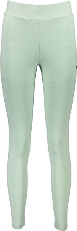 Fila - Groene Leggings - Dames - Katoen - Elastische Tailleband - Subtiel Borduursel