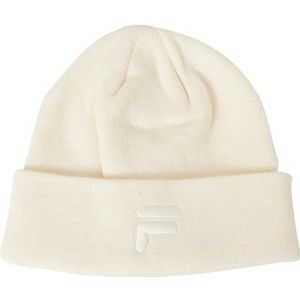 FILA Bismil Beanie-muts, uniseks, antiek wit., Eén maat