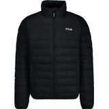 Fila - Butzbach - Tussenjas - Zwart - Licht Gewatteerd - Met Kapuze