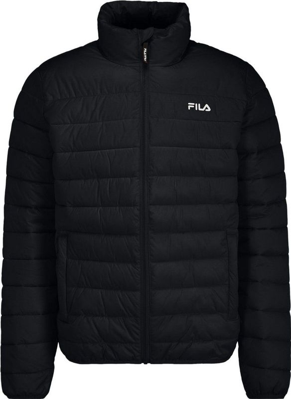 Fila - Butzbach - Tussenjas - Zwart - Licht Gewatteerd - Met Kapuze