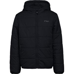 FILA Berghuelen Padded Jacket voor kinderen, uniseks, zwart, 146/152 cm