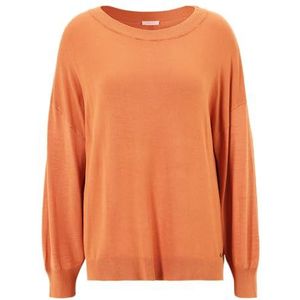 Tamaris Bari Crew Sweat voor dames, Brandied Melon, 40 EU