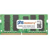 PHS-memory 16 GB RAM-geheugen voor Synology DiskStation DS1621+ DDR4 SO DIMM ECC 2666MHz PC4-2666V-P (Synology DiskStation DS1621+, 1 x 16GB), RAM Modelspecifiek