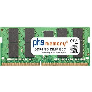 PHS-memory 16 GB RAM-geheugen voor Synology DiskStation DS1621+ DDR4 SO DIMM ECC 2666MHz PC4-2666V-P (Synology DiskStation DS1621+, 1 x 16GB), RAM Modelspecifiek