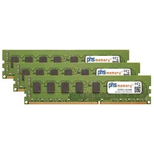 6GB (3x2GB) Kit RAM geheugen geschikt voor Medion MT7 MED MT 567 DDR3 UDIMM 1333MHz PC3-10600U