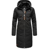 Ragwear Wintermantel 'Pavla'  zwart