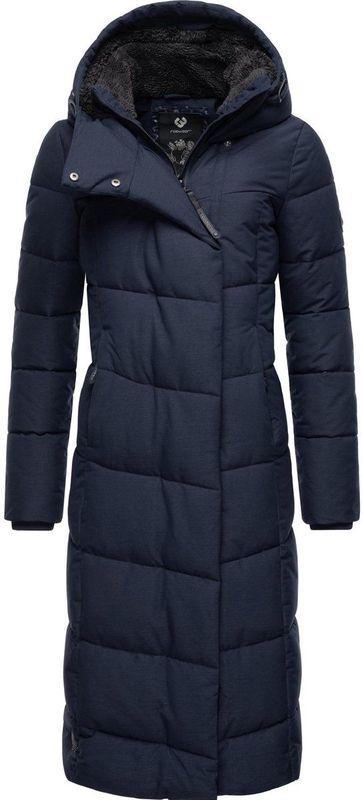 Ragwear - Gewatteerde Damesjas - Zwart - Waterdicht - Gevoerde Capuchon