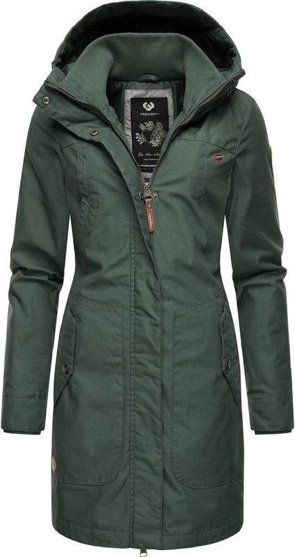 Ragwear - Jannisa - Wintermantel - Donkergroen