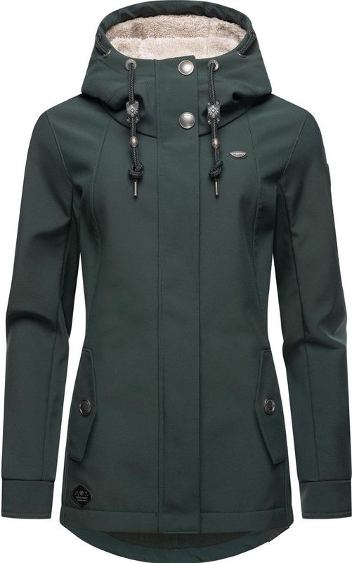 Ragwear Functionele jas 'Monadde'  donkergroen