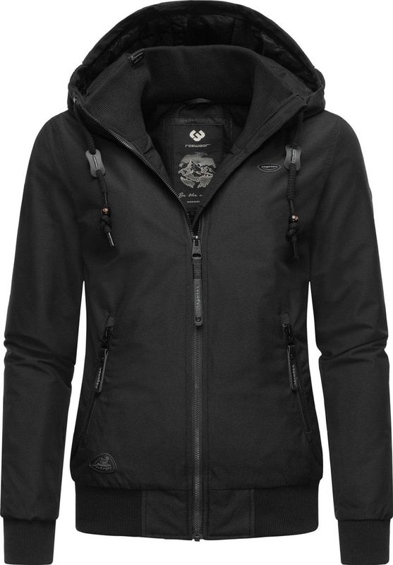 Ragwear - Nuggie - Winterjas - Zwart - Waterafstotend