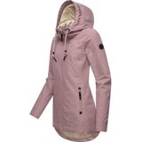 Ragwear - Zuzka - Tussenjas - Mauve - Materiaal - Verstelbare Capuchon