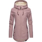 Ragwear - Zuzka - Tussenjas - Mauve - Materiaal - Verstelbare Capuchon
